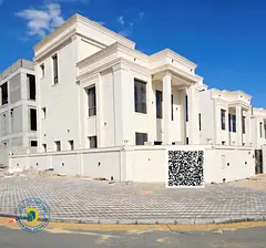 Luxury corner villa for sale with a large setback area and 6 bedrooms in Al-Haliyo 2 area. Price inc
