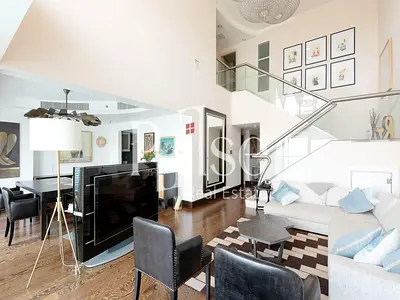 Furnished 3BR Duplex | High Floor | Vacant