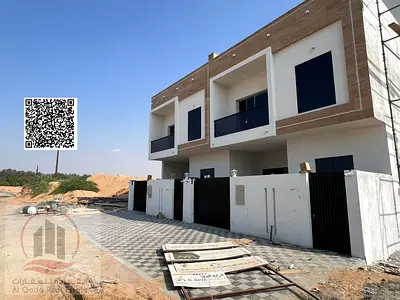 فيلا  للبيع  بمنطقة الزاهية بعجمان تصميم حديث الفيلا شامل رسوم التسجيل (4غرف ماستر   مجلس   صالة   غرفة خادمة )