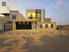 Own a two-story villa with a large yard, modern design, custom finishing, at a special price, in a p