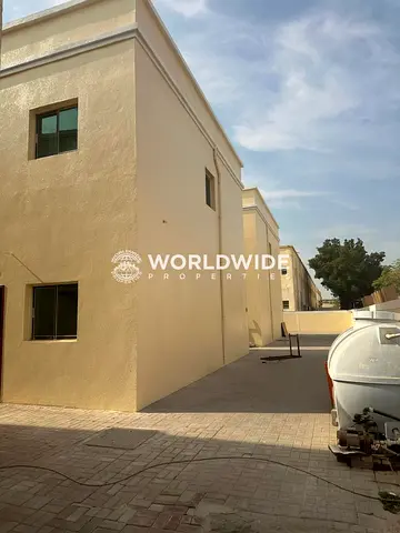 جاهز للسكن | سكن عمالي للإيجار في منطقة الجرف الصناعية | 72 غرفة | ٣٠٠٠ درهم إماراتي