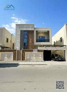 Luxury villa for sale in Ajman, Al Bahia. Super deluxe finishing. 🔥🔥 The villa is in an excell