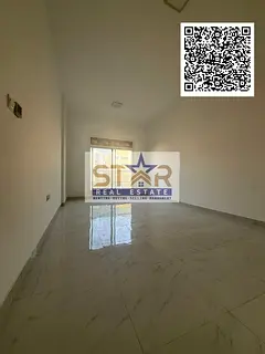 One-bedroom apartment with a living room for annual rent in Al Jurf 2, Ajman. Second occupant, with