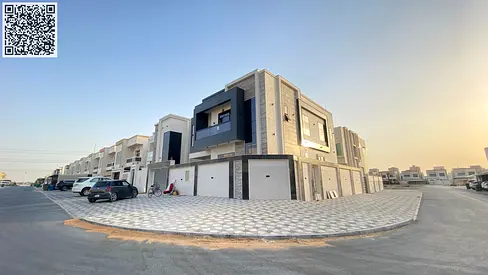 فيلا جديدة تمامًا ذات ست غرف نوم ركنية متاحة للبيع في الياسمين، عجمان.