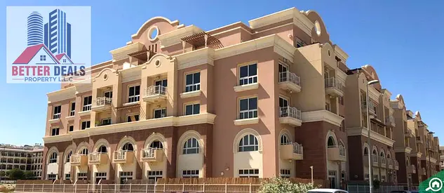 With balcony rented 1 bhk apartment for sale in ROSE-1 JVC Dubai