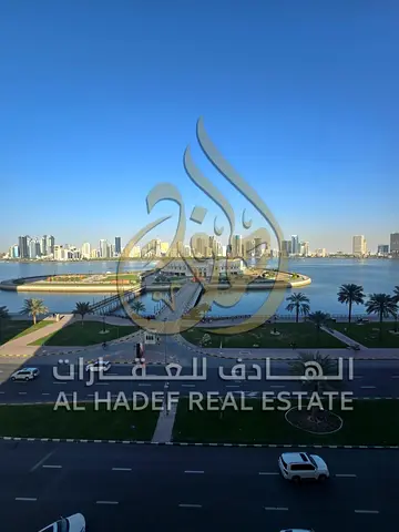 إطلالة بحرية كاملة | تكييف مجاني | شهر مجاني | 3 غرف وصالة | المجاز 3