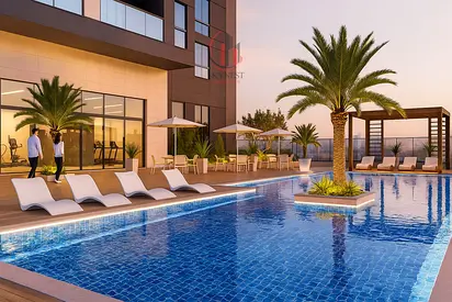 شقة راقية مفروشة بالكامل مكونة من 2 غرفة وصالة في برج جايد – مباشرة من المطور وبدون عمولة