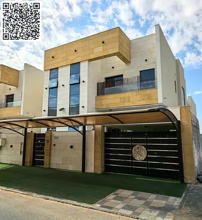 Classic five master bedroom villa is available for rent in al yasmeen ajman