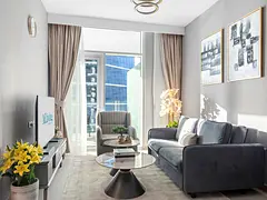 Business Bay | Urban Oasis 1BR | Free WiFi