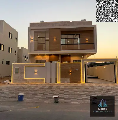 Modern villa for sale in Ajman Al helio 2 7 master bedroom hall majlis
