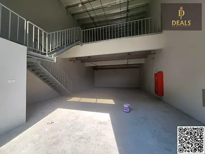 Spacious Warehouse for Rent in Ajman Industrial 2 | 2,700 Sq. Ft. | Mezzanine | 20 kW Power | AED 140,000