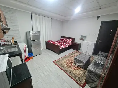 Executive Furnished Studio for Family, 2 min drive to Sheikh Muhammad Bin Zayed Road - Mowaihat 3 Ajman.