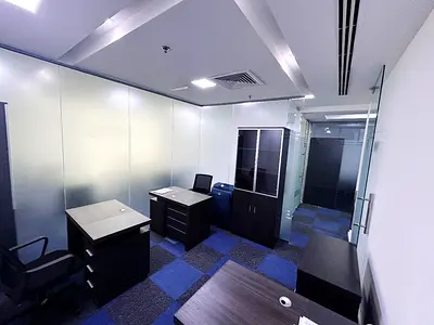 fully-furnished brad new office