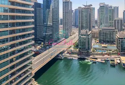 1BR Apartment | Al Sahab Tower 1 | Marina & Canal View | Balcony