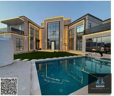 Ultra-Luxury Modern Villa with Private Health Club & Pool | Al Yasmeen Ajman For Sale: Exclusive Luxury Villa in Al Yasmeen – Behind the Garden Experience the perfect blend of elegance, comfort, and r