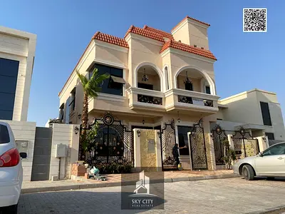 Own the most luxurious villas in Ajman! Two floors plus a rooftop with a swimming pool, all at a pr