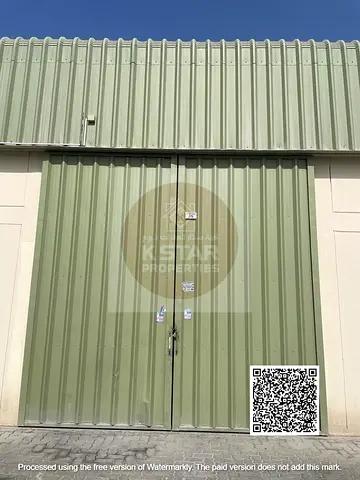 Warehouse (8100 Sq/ft Ground) Available for Rent in Al-Jurf - Ajman