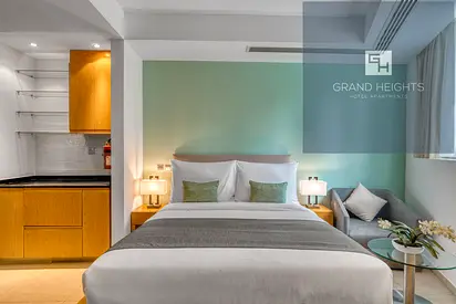 Cozy Studio for Monthly Stay -Grand Heights Hotel Apartments