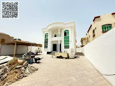 فيلا واسعة ذات خمسة غرف نوم رئيسية متاحة للإيجار في الروضة، عجمان.