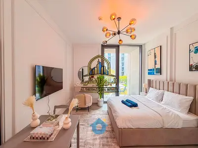 Fully Furnished Studio | Pool View | Balcony | Tiraz 7 Aljada | 500K