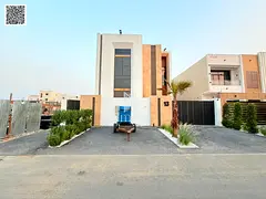 Villa for sale - 3 floors with excellent patio space, barbecue area, large courtyard - near Sheikh M