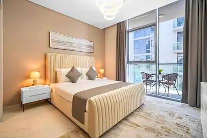Modern Furnished 1BHK in District 1 with City and Water Views