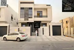 A villa with air conditioning included, ready to move in, in one of Ajman's most prestigious are