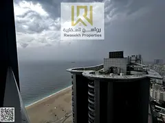 1 Bedroom Apartment for Sale in Ajman Corniche Towers with Full Sea &amp; City View | Rented