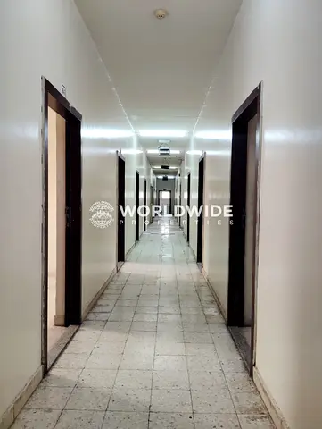 جاهز للسكن || 30 غرفة ولادة غير مفروشة للإيجار || 2600 درهم إماراتي (شاملة جميع الخدمات) || الجرف 1 - عجمان