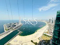 3BR + Maid | Full Sea View | High Floor