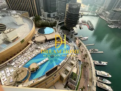 Modern Furnished Studio with Canal View Next to Dubai Marina Mall