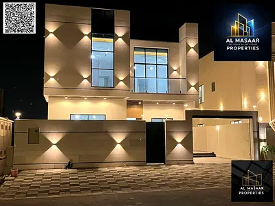 Your dream villa is upscale and freehold in Al Helio 2, behind the services area, next to Azhi, just 3 minutes from Sheikh Mohammed Bin Zayed Road: