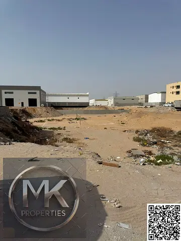 Industrial Plot For Sale For labour camp & Sheds 6750 Sqft Prime location IN Al jurf Only 1 PLOT.