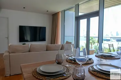 Iconic view. Pure luxury. Cozy apartment in Bluewaters with the Eye Dubai view