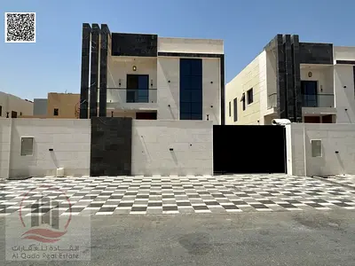 For sale, a villa in Ajman Al Helio, 4 master rooms, a Majles room, a hall, and a maid’s room, freehold for all nationalities, Installment with out do