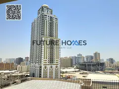 Open View Deluxe 2 BHK apartment with Parking available for sale in Horizon Towers Ajman