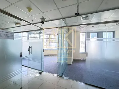Unfurnished | Fitted Glass Partition | Prime Location