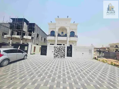 🏡 Classic villa, including registration and ownership fees, two floors and a roof with a wonderful sitting area, free ownership for everyone. Own one of the most beautiful villas in Ajman at a price w