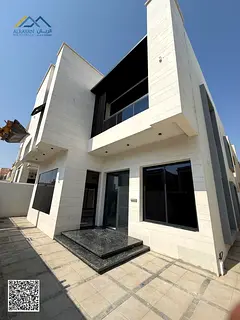 Villa for sale in the prestigious and upscale Al Saada project in Al Yasmin, Ajman. Own your dream h
