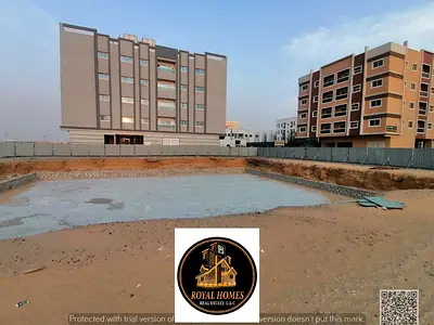 للبيع قطعة ارض سكني تجاري تملك حر جميع الجنسيات جاهزة الاساسات علي بناء الطابق الاول فور الشراء مساحة 8000 قدم مربع