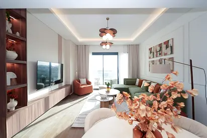 Luxury 1BR with Direct Burj Khalifa View | Fully Furnished | Celadon 2, City Walk
