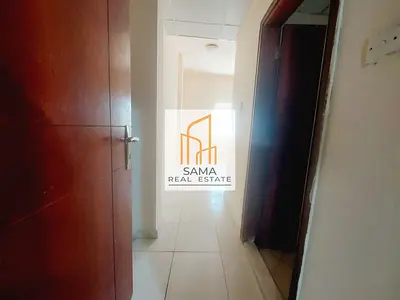 Family studio flat available big size Central ac on road building only 17k muwaileh