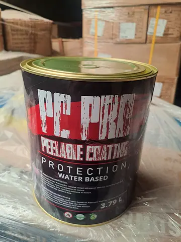 Pealable paint protection liquid