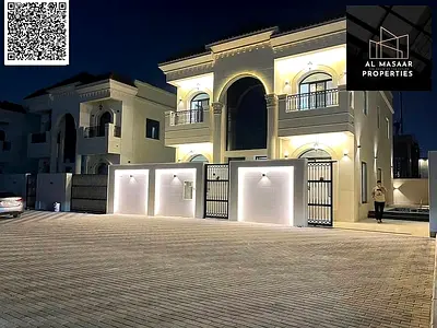 Own your dream villa, a classic design with 5 master bedrooms, at a price that includes registration and ownership fees, with a swimming pool, directl