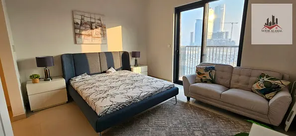 Sharjah -mariam island- studio apartment , kitchen, and bathroom