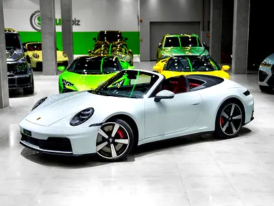 CARRERA S CABRIO 2026- PORSCHE WARRANTY-ELECTRIC SEATS-LED LIGHTS-EXCLUSIVE TAILLIGHTS-SPORT EXHAUST