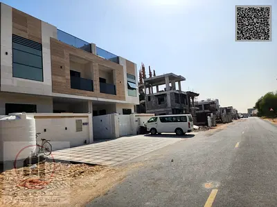 للبيع فيلا بعجمان في الحليو  شامل رسوم التسجيل ارضي واول وروف تتكون من 5 غرف ماستر ومجلس و صالة وغرفة خدامة تمليك حر لجميع الجنسيات و التمويل البنكي