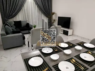 🔹 شقة – غرفتين وصالة في أبراج الواحة، الراشدية 1 – عجمان 🔹