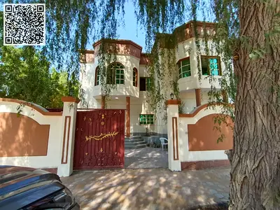فيلا فاخرة بخمس غرف نوم رئيسية متاحة للإيجار في المويهات عجمان