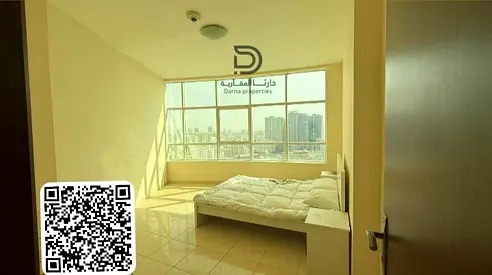 Orient Towers, Al Bustan area, one bedroom and a hall, excellent offer